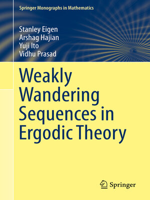 cover image of Weakly Wandering Sequences in Ergodic Theory